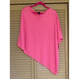 Talbots Pink Wrap Shawl - Size M/L - Sassy!